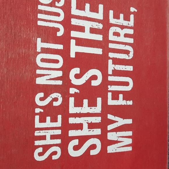 Wood Patriotic Frame Heart Ornament Kitchen Dish Towel Set American USA Military - Picture 6 of 13